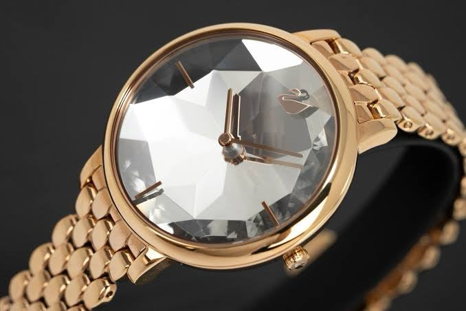 Swarovski Orologio Crystal Lake Gold Quartz Women’s Watch