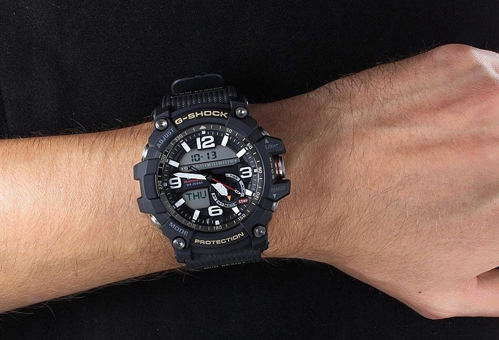 Casio G-Shock Mudmaster GG-1000-1ADR Black Analog-Digital Dial Black Resin Strap Men’s Watch G660