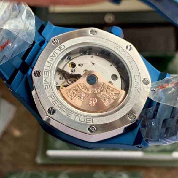 Audemars Piguet’s New Royal Oak Perpetual Calendar watch Blue Dial Automatic Mens Watch