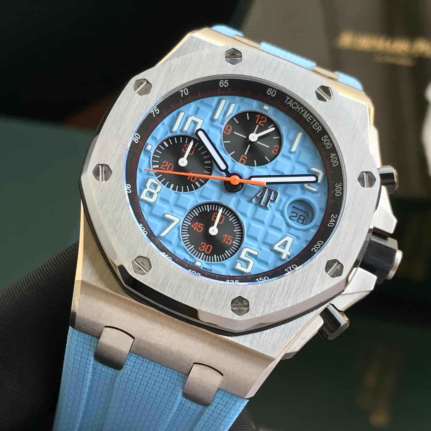 Audemars Piguet Royal Oak Offshore Complete Mint 42mm Swiss ETA - Therealtime