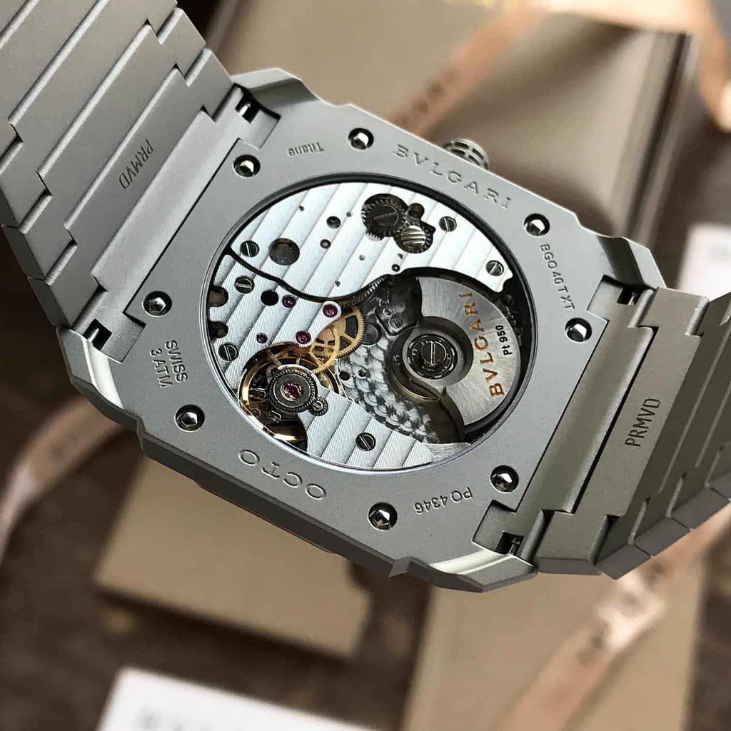 Bvlgari Octo Finissimo Full Grey Original Swiss ETA Automatic Mens Watch