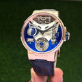 Ulysse Nardin MARINE MEGA YACHT Mens Stainless Steel Black & Rose-gold Dial Automatic Mens Watch