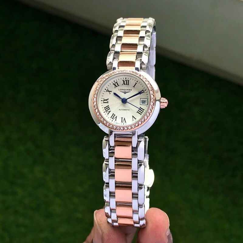 Longines PrimaLuna Japanese Quartz 30mm Womens Watch