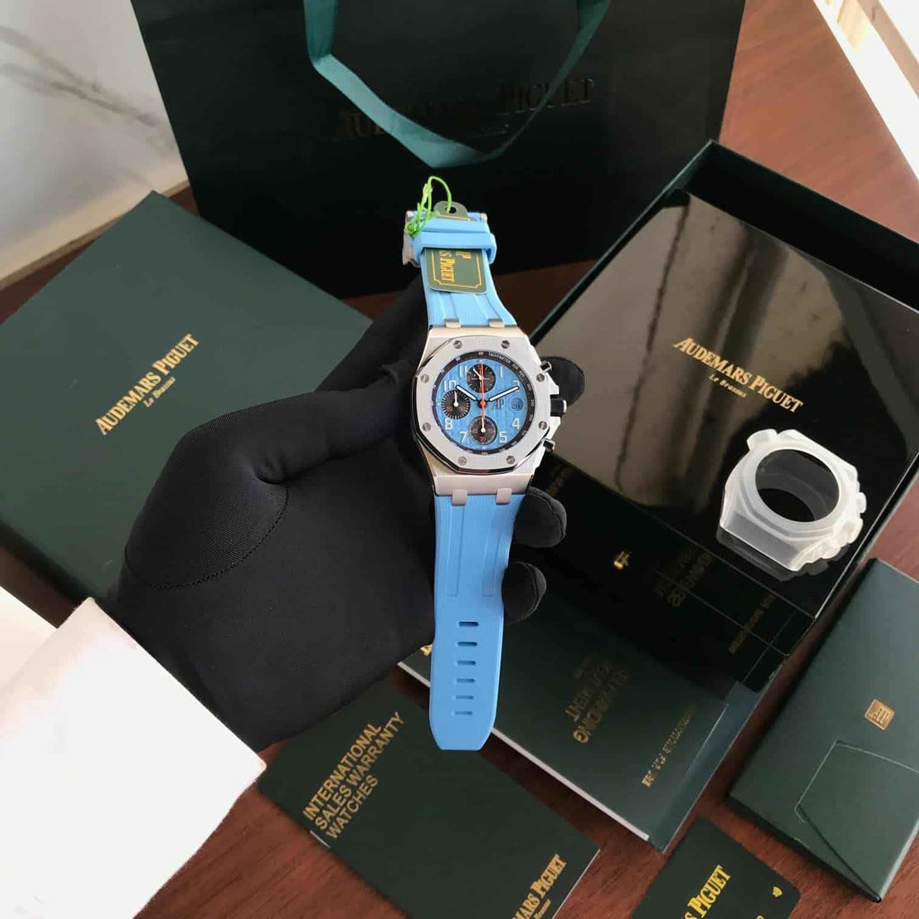 Audemars Piguet Royal Oak Offshore Complete Mint 42mm Swiss ETA - Therealtime