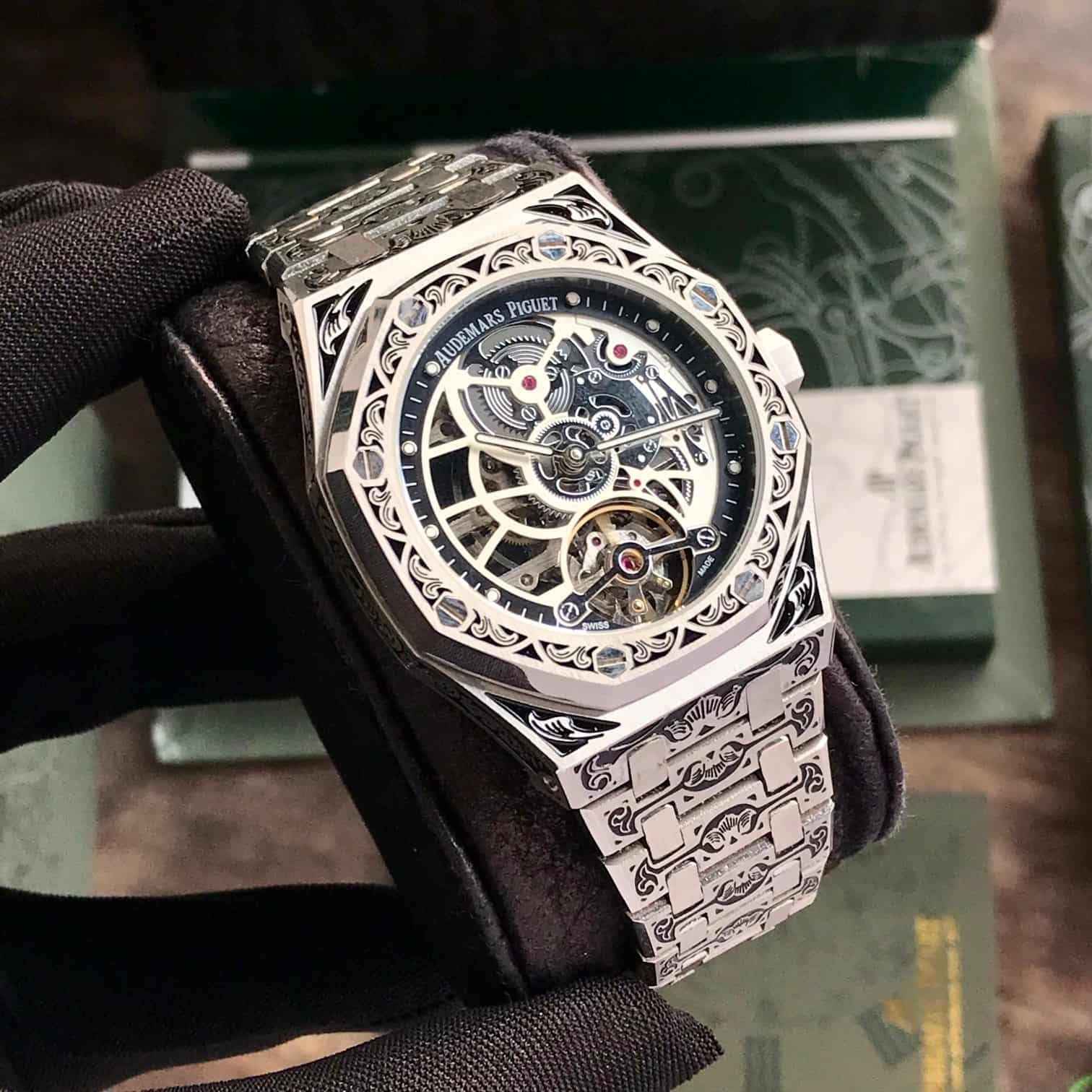 Audemars Piguet Skeleton Watch - Double Balance Wheel Limited Edition Men’s Timepiece - Therealtime