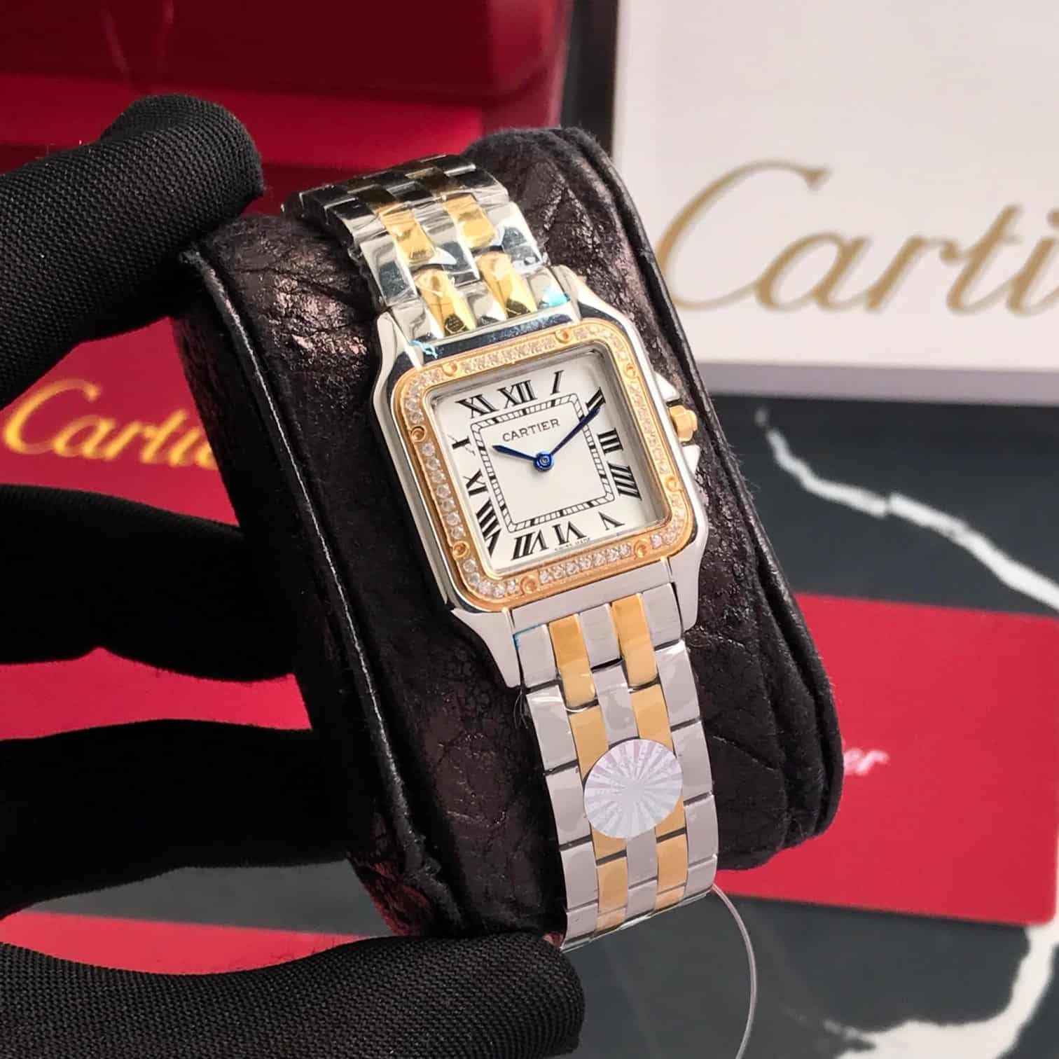 Cartier Panthere De Cartier Tow Tone Rosegold Premium Women’s Watch - Therealtime