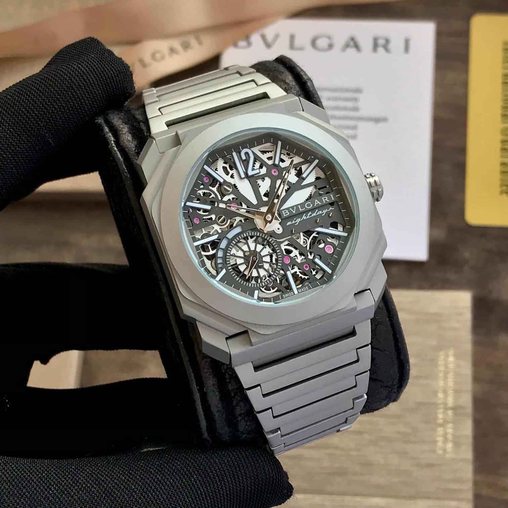 Bvlgari Octo Finissimo Skeleton 8 Days Automatic Mens Watch Watch