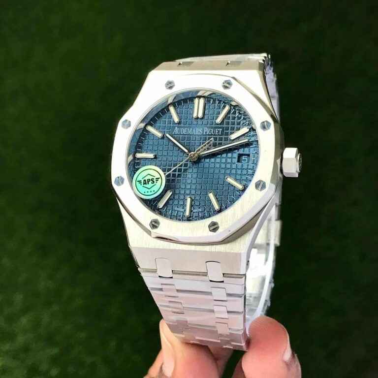 Audemars Piguet Royal Oak OffShore Stainless Steel Blue Dial Swiss ETA Machinery Men’s Watch