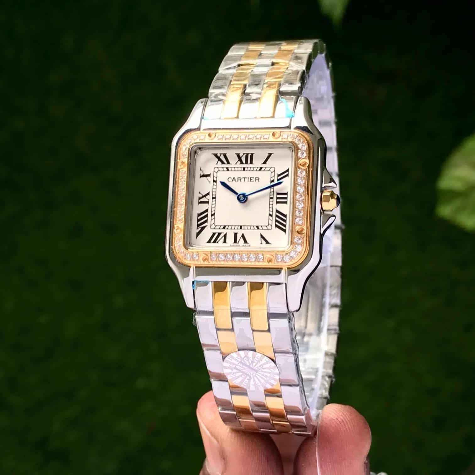 Cartier Panthere De Cartier Tow Tone Rosegold Premium Women’s Watch - Therealtime