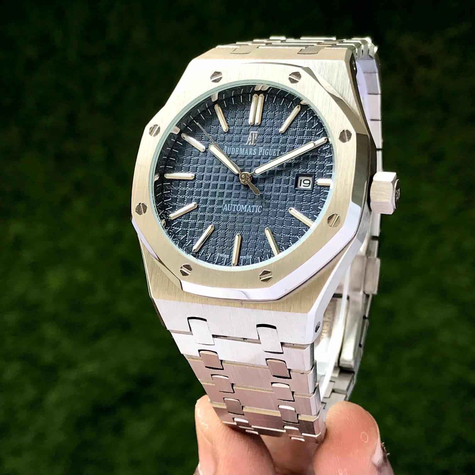 Audemars Piguet Royal Oak Offshore Stainless Steel Automatic Blue Dial Men’s Watch