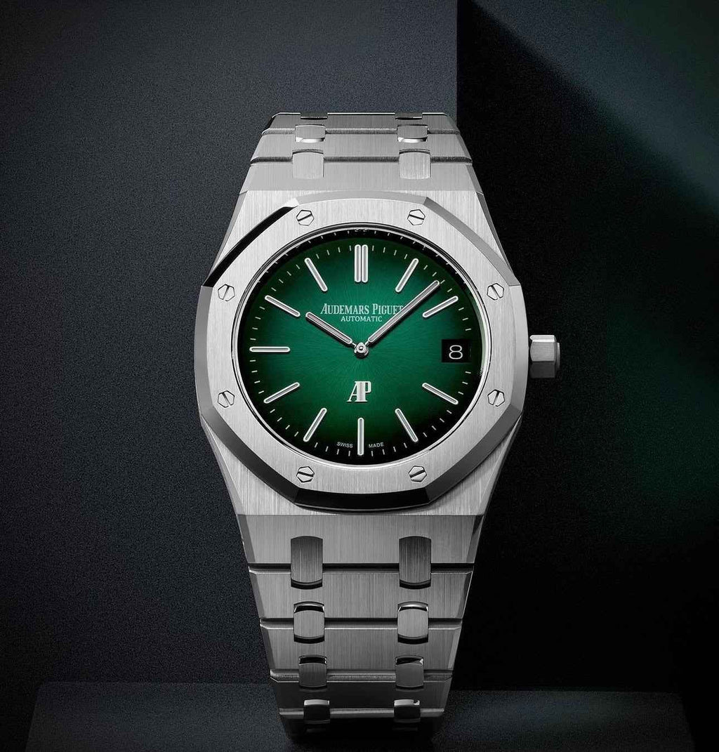 Audemars Piguet Royal Oak Jumbo Extra thin Japanese Automatic Men’s Watch - Therealtime