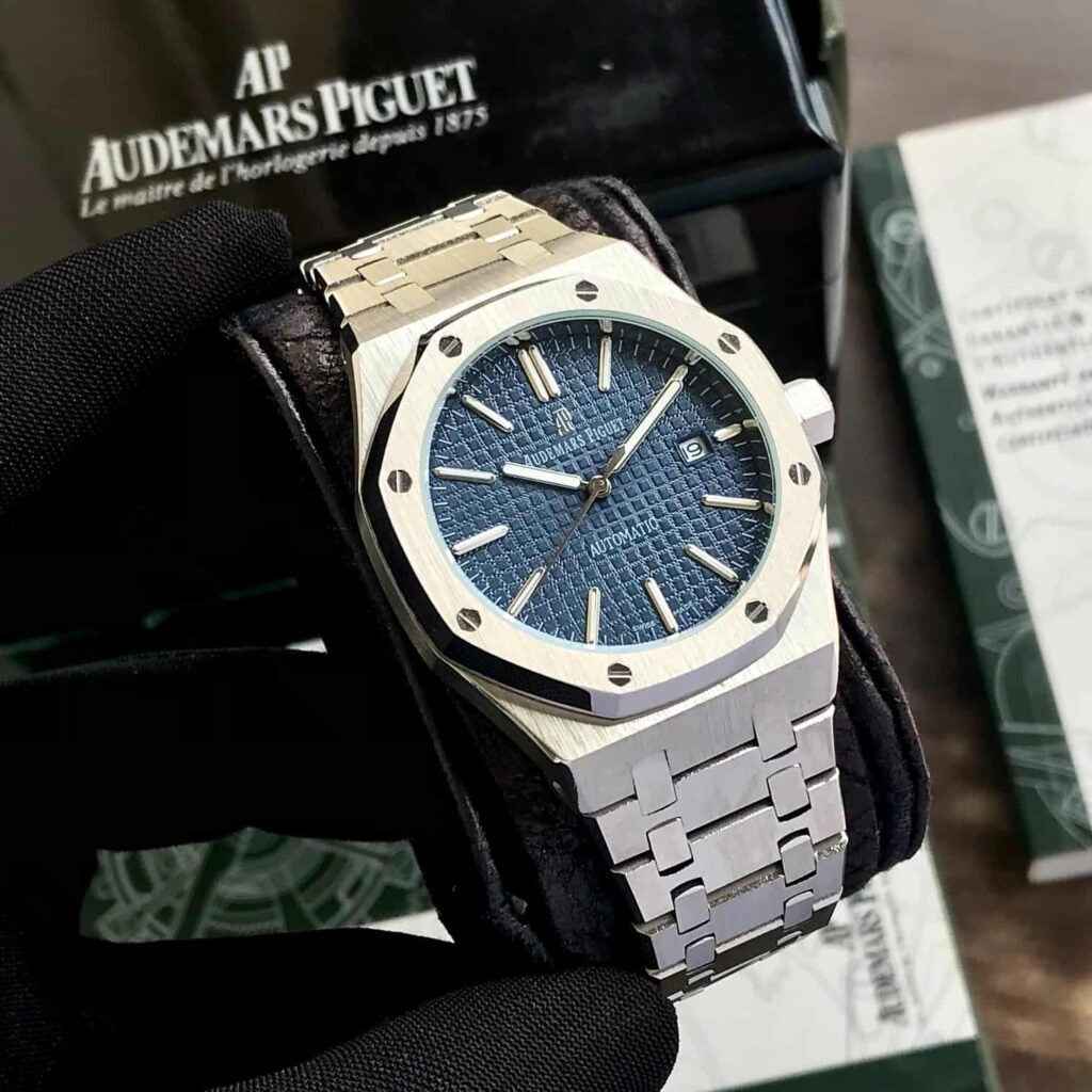 Audemars Piguet Royal Oak Offshore Stainless Steel Automatic Blue Dial Men’s Watch