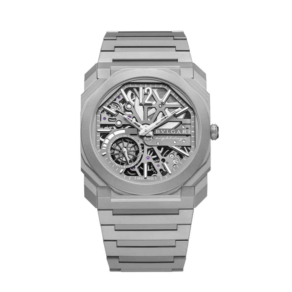 Bvlgari Octo Finissimo Skeleton 8 Days Automatic Mens Watch Watch