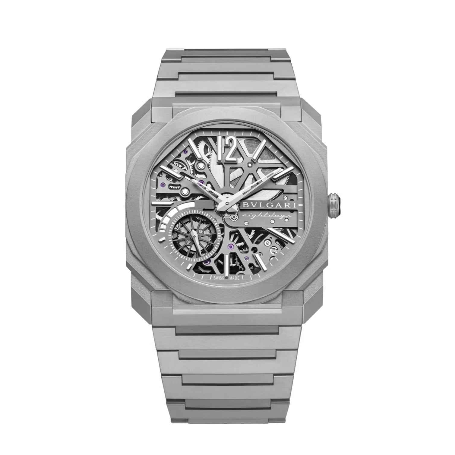 Bvlgari Octo Finissimo Skeleton 8 Days Automatic Mens Watch Watch