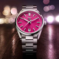 Tag Heuer Grand Carrera Stainless Steel Pink Dial Automatic Watch For Women’s