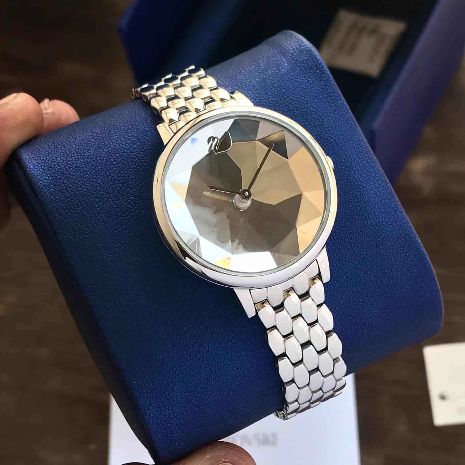 Swarovski Orologio Crystal Lake Silver Quartz Women’s Watch
