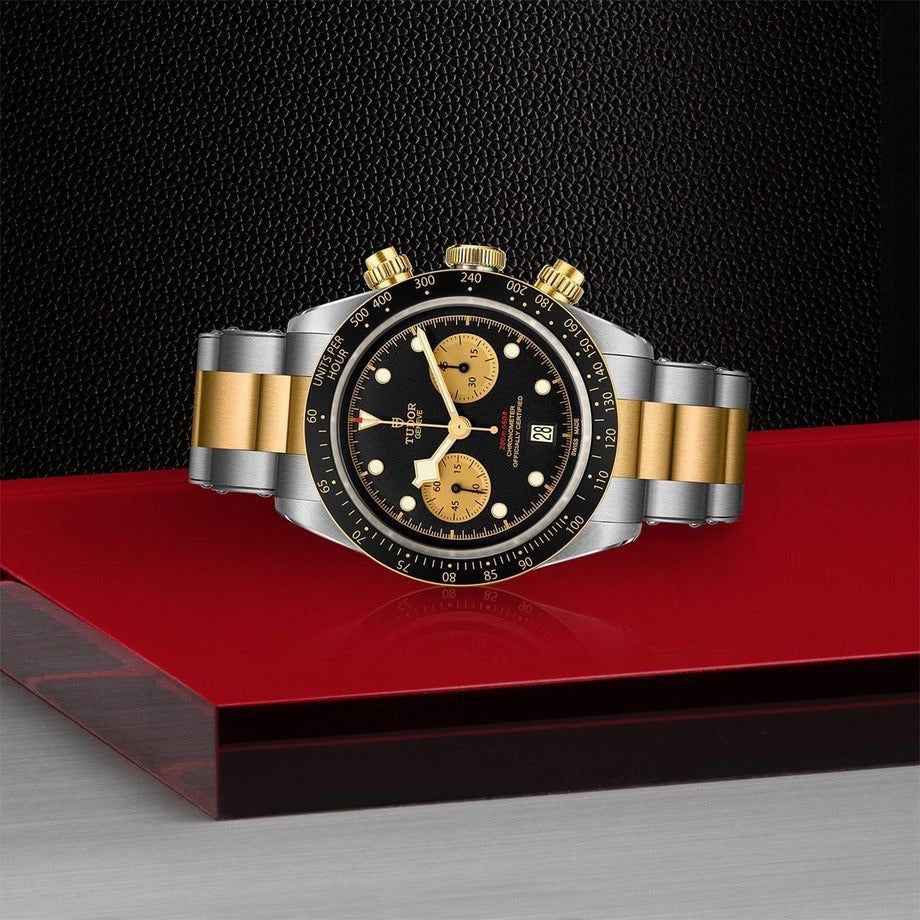 Tudor Black Bay Two Tone Chronograph S&G Swiss ETA Automatic Men’s Watch