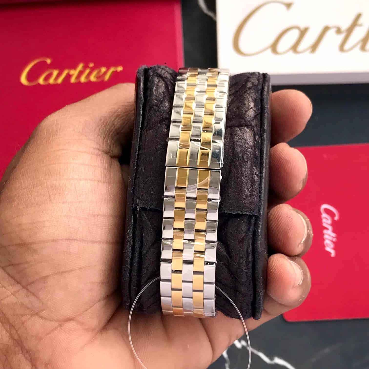 Cartier Panthere De Cartier Tow Tone Rosegold Premium Women’s Watch - Therealtime