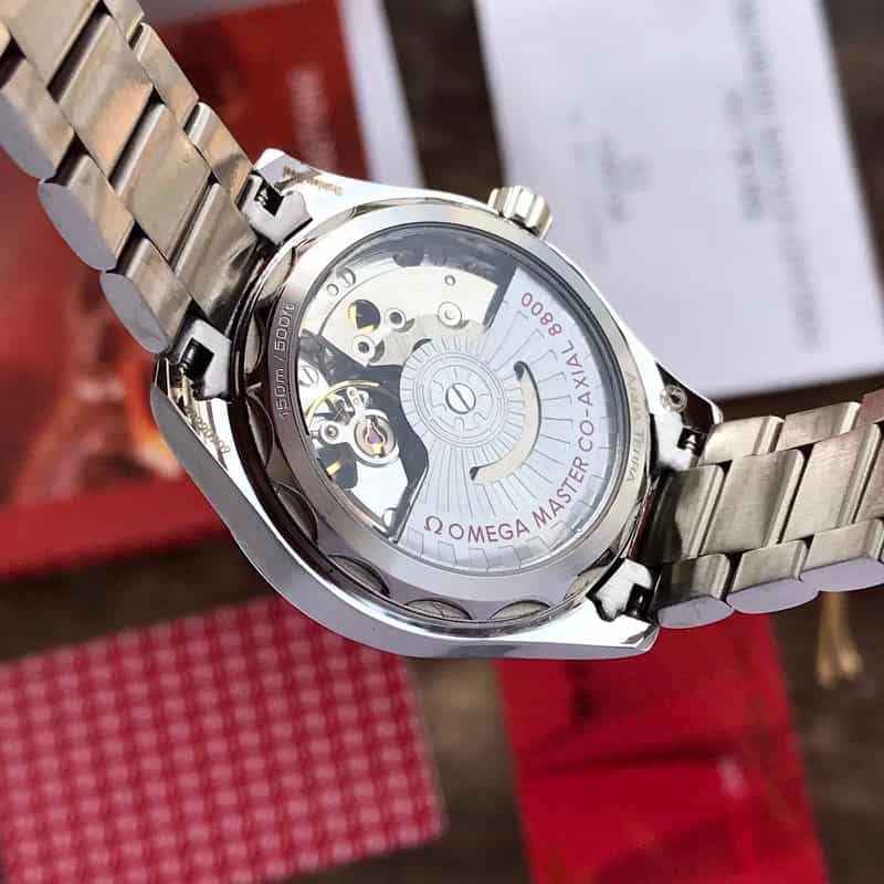 Omega Aqua Terra Shades Co-Axial Master Chronometer Silver Pink 34 mm Women’s Watch