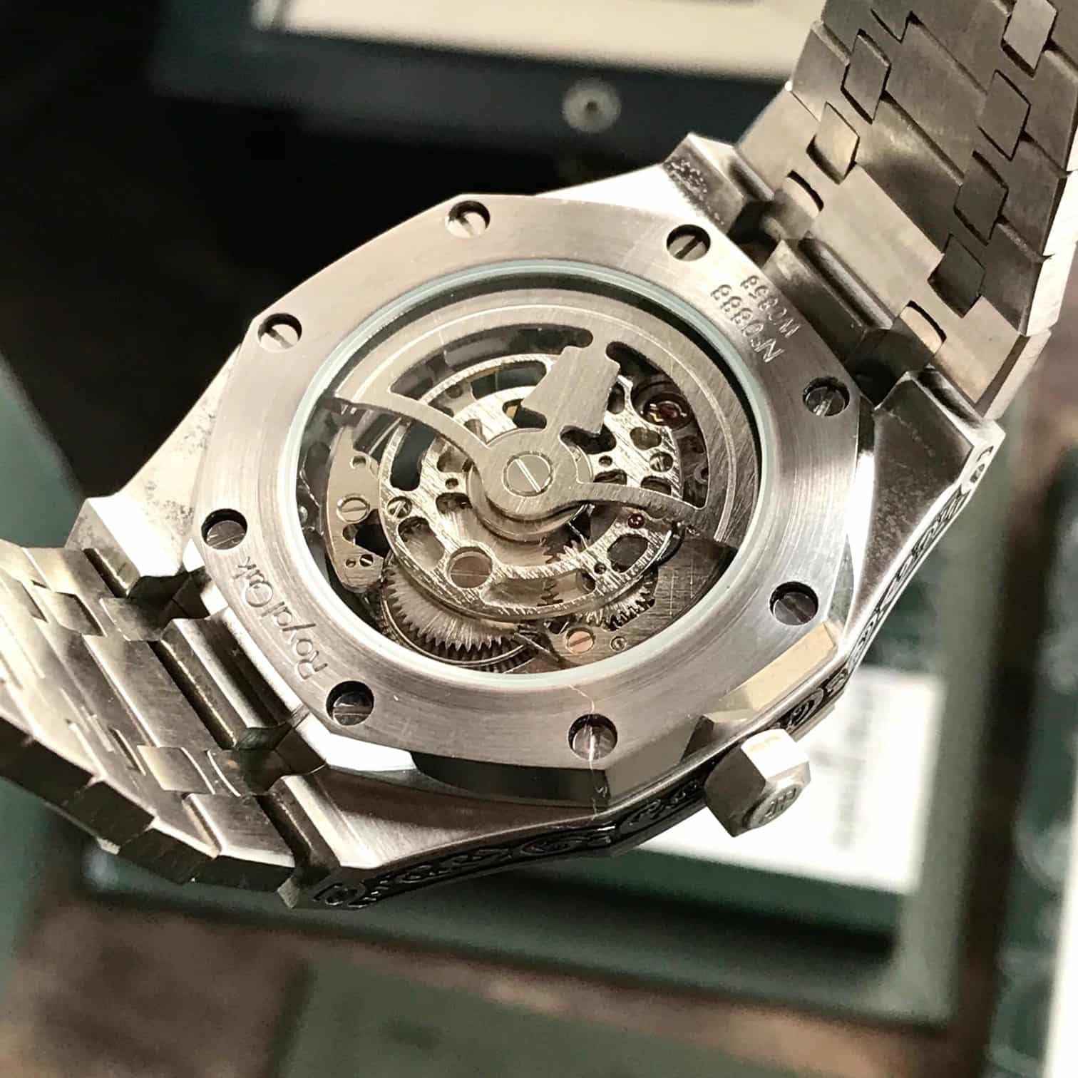 Audemars Piguet Skeleton Watch - Double Balance Wheel Limited Edition Men’s Timepiece - Therealtime