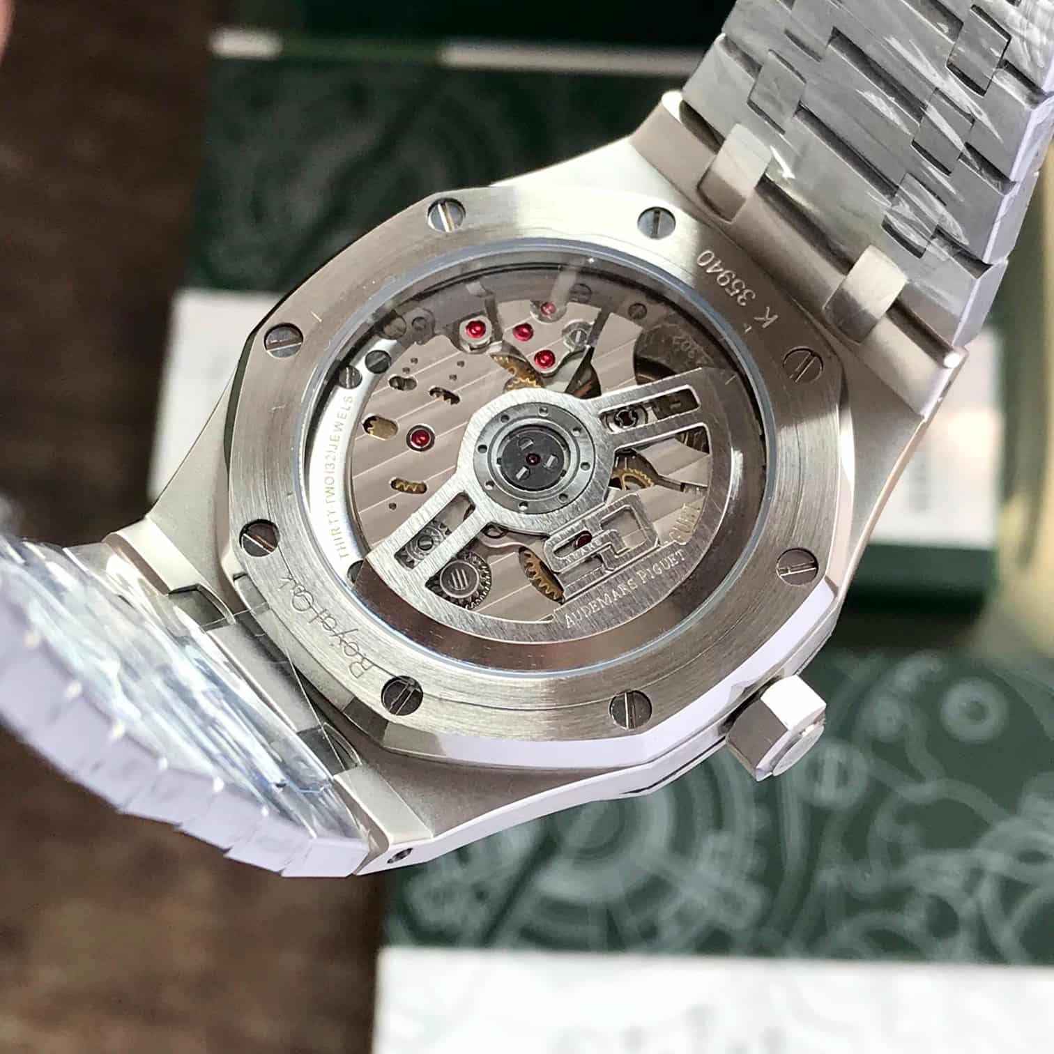 Audemars Piguet Royal Oak OffShore Stainless Steel Blue Dial Swiss ETA Machinery Men’s Watch