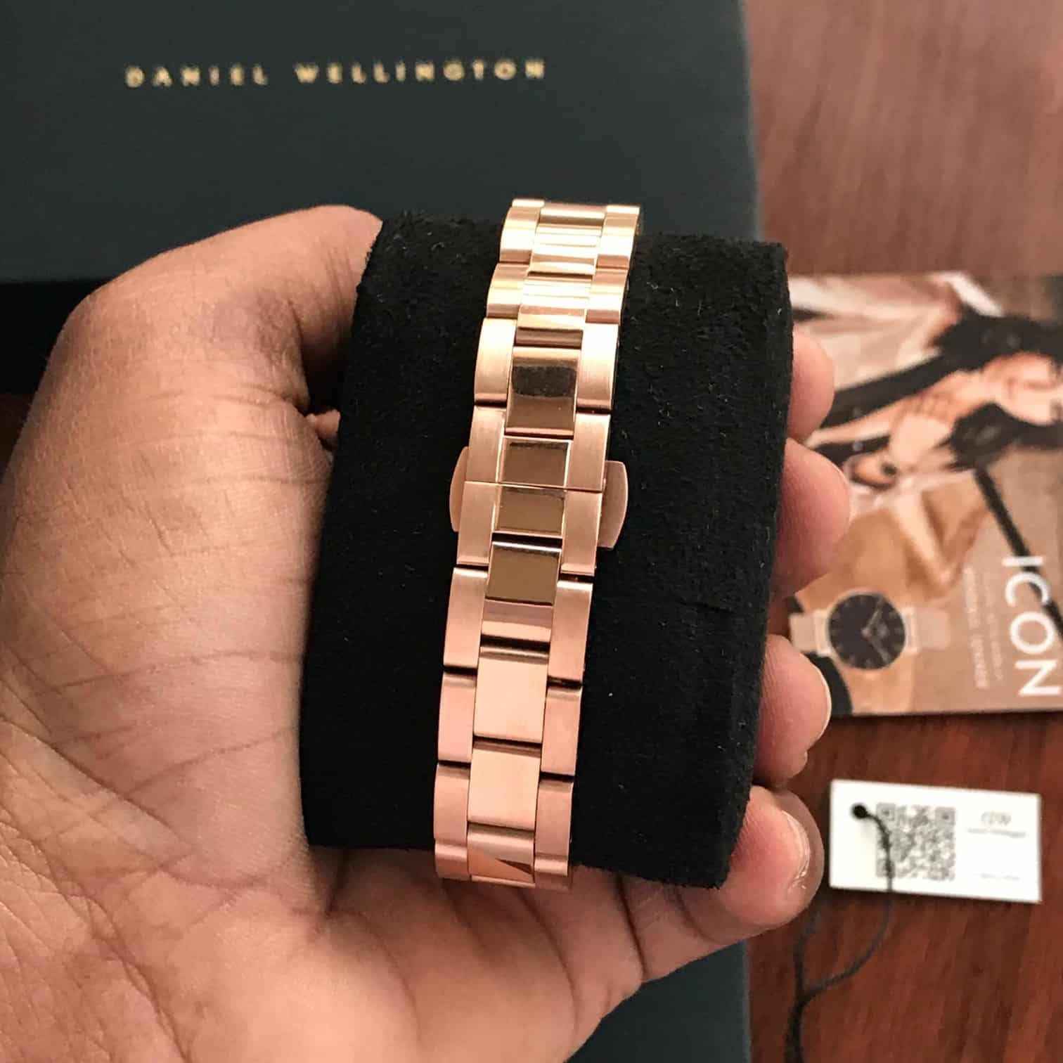 Daniel Wellington Iconic White Analog Stainless Steel Women’s Watch
