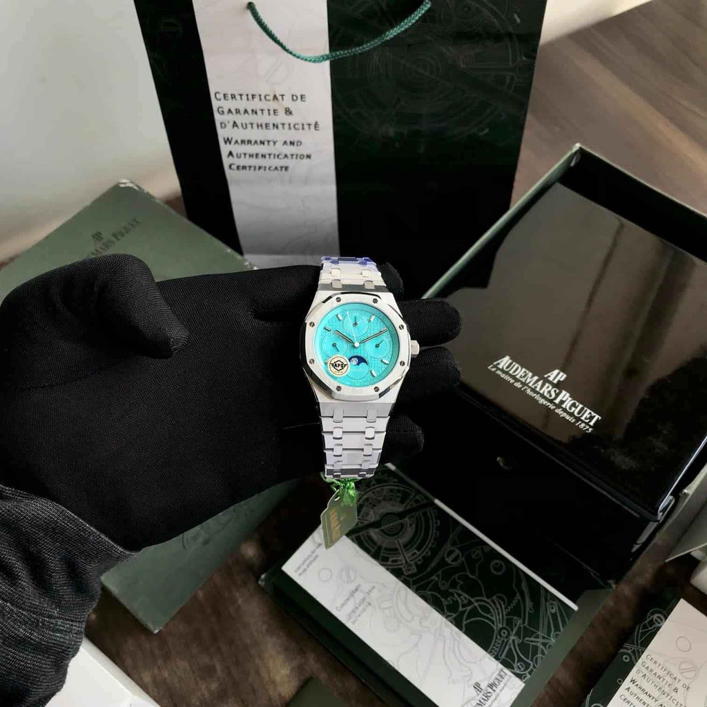 Audemars Piguet Perpetual Calender UAE Swiss ETA Movement Automatic Mens Watch - Therealtime