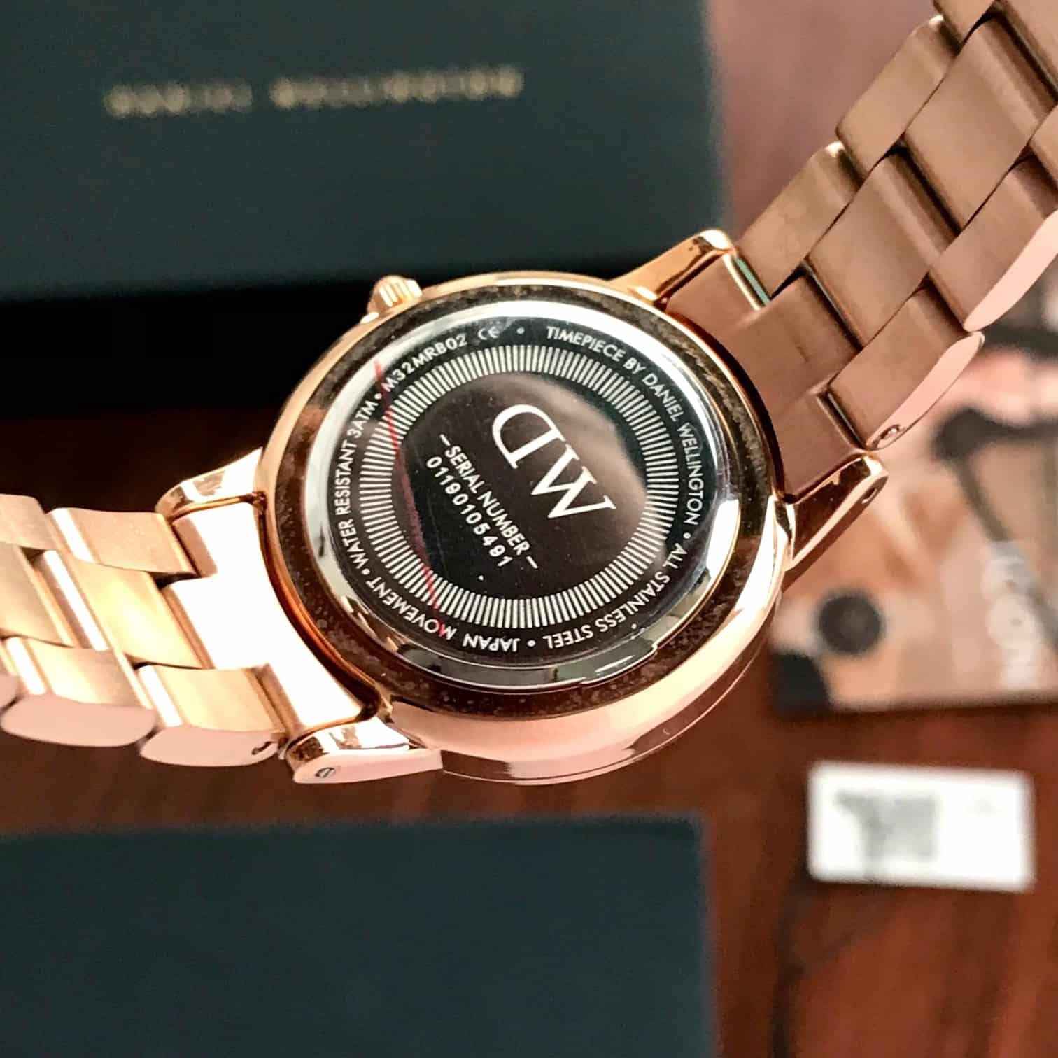 Daniel Wellington Iconic White Analog Stainless Steel Women’s Watch
