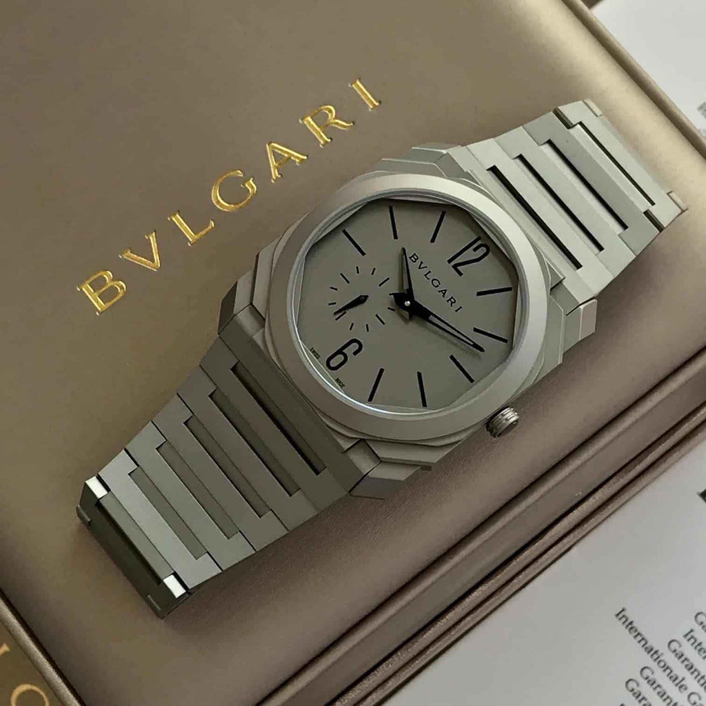 Bvlgari Octo Finissimo Full Grey Original Swiss ETA Automatic Mens Watch