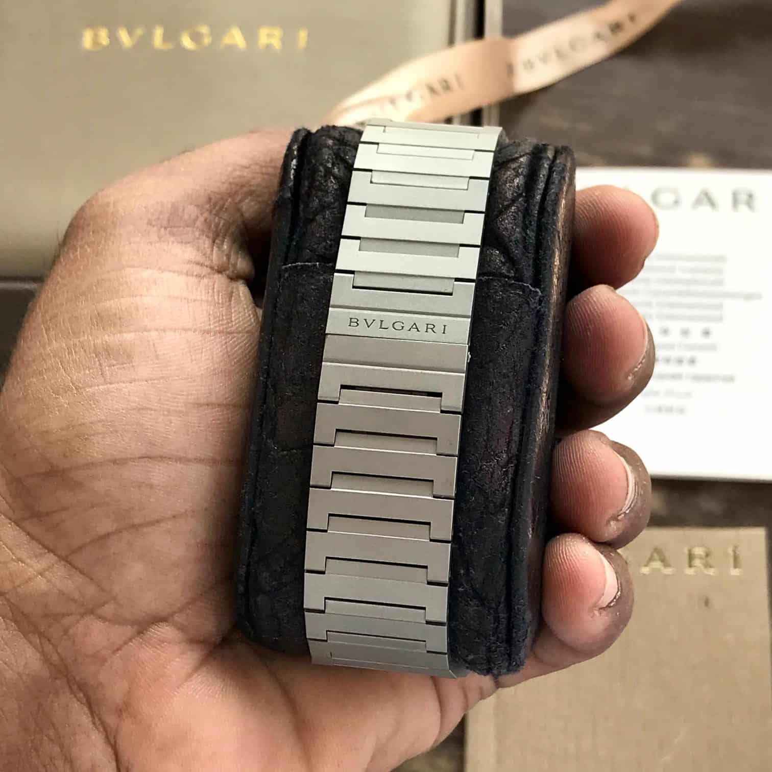 Bvlgari Octo Finissimo Full Grey Original Swiss ETA Automatic Mens Watch
