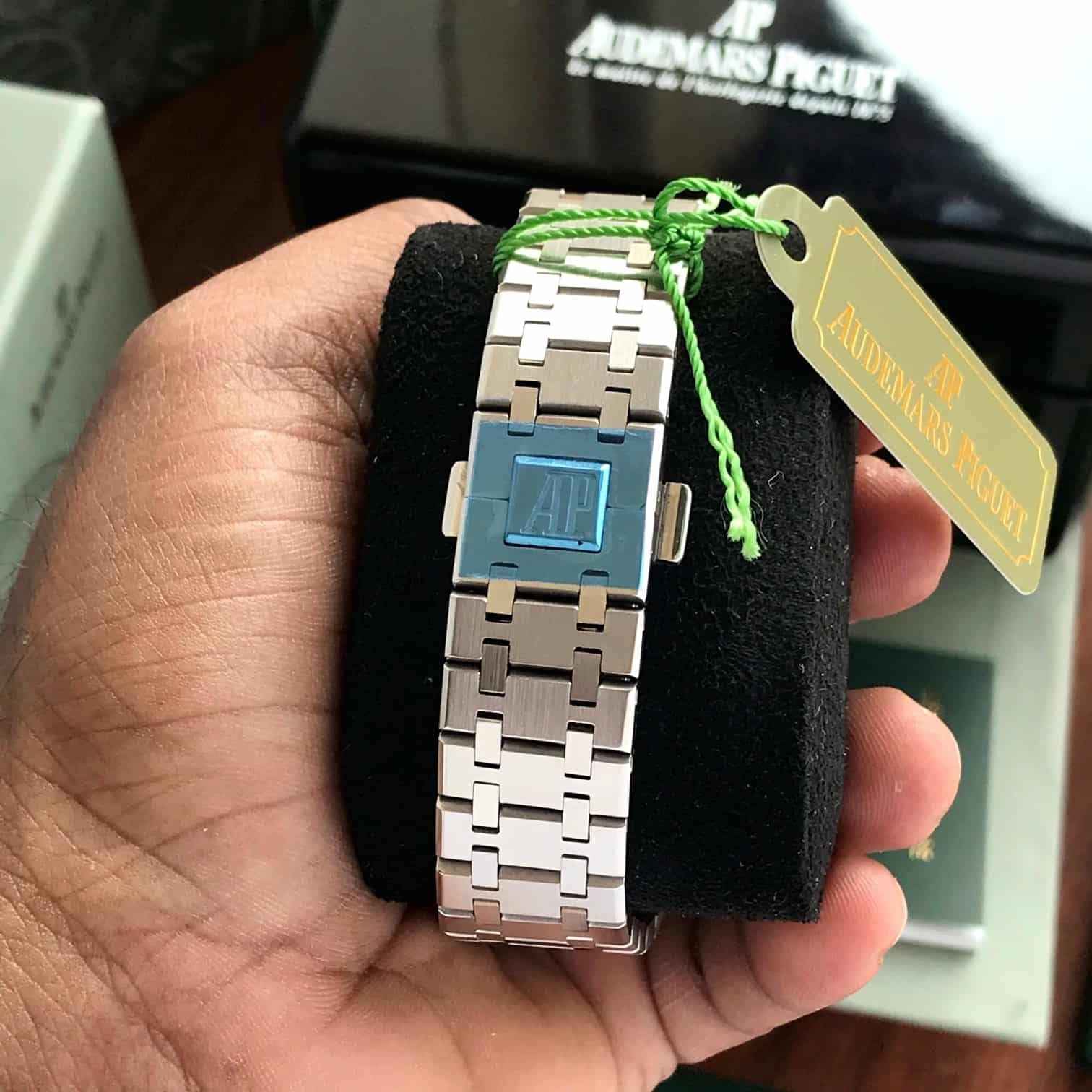 Audemars Piguet Royal Oak Jumbo Extra thin Japanese Automatic Men’s Watch - Therealtime
